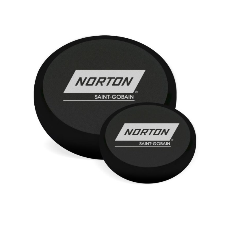 Burete polish redare luciu 150x30mm, negru, Norton, soft